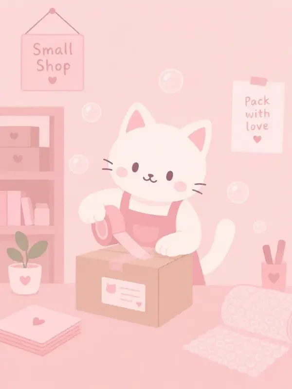 《泡泡猫的开店日记》神马电影封面图，萌趣动画，2026年